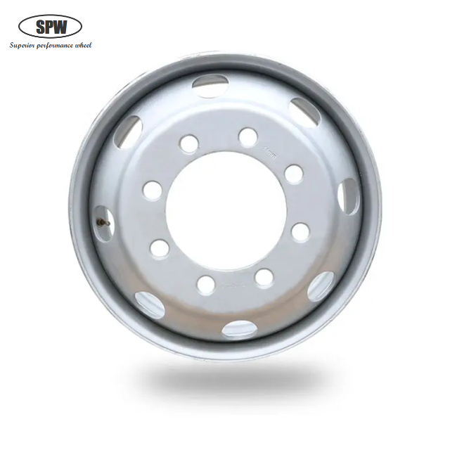 Wholesale High Quality Tubeless steel wheel with rim size 19.5*6.75 matched 9R19.5 tires