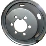 Tubeless steel wheel 22.5*6.75 for 9R22.5 Tires with 10 nut holes/8 nut holes/6 nut holes