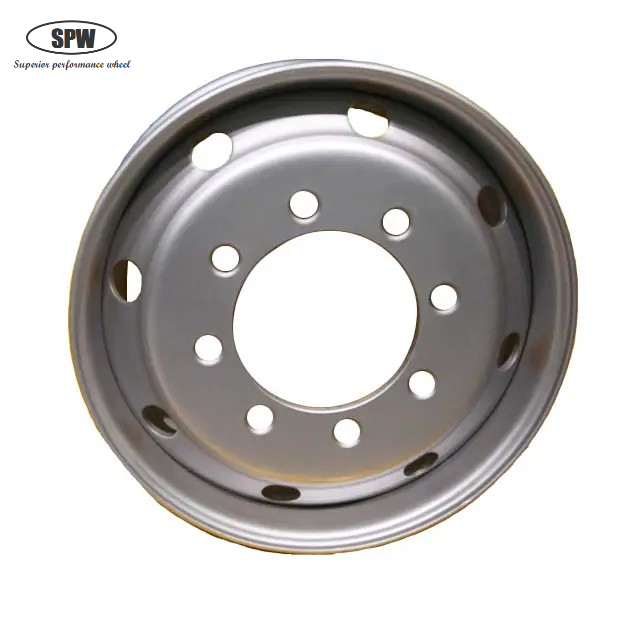 Wholesale High Quality Tubeless steel wheel rim 22.5*11.75 matched 15R22.5 Tire