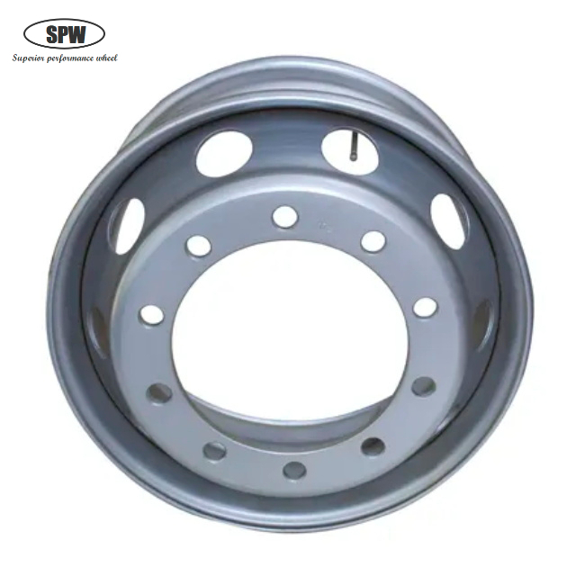 Wholesale High Quality Tubeless steel wheel rim 22.5*9.00 matched 12R22.5 tires