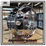 High quality Aluminum Wheel rim 22.5*9.00 matched 12R22.5 tires