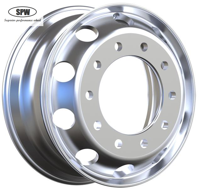High quality Aluminum wheel rim 22.5*8.25 matched 11R22.5 tires