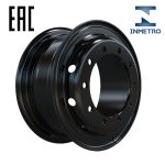 Tube Truck Steel Wheel 8.5-20 Silver Color Factory Matched Tire Size 1200-20