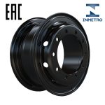 Tube Truck Steel Wheel 8.5-20 Silver Color Factory Matched Tire Size 1200-20