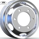 Aluminum wheel with wheel rim 16×5.5-with 5 holes or 6 holes