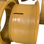 Tube steel wheel with rim size 10.00-24