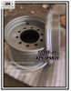 Tube steel wheel with rim size 12.00-21 for 425/85R21 tires