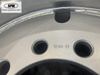 Tube steel wheel with rim size 12.00-21 for 425/85R21 tires