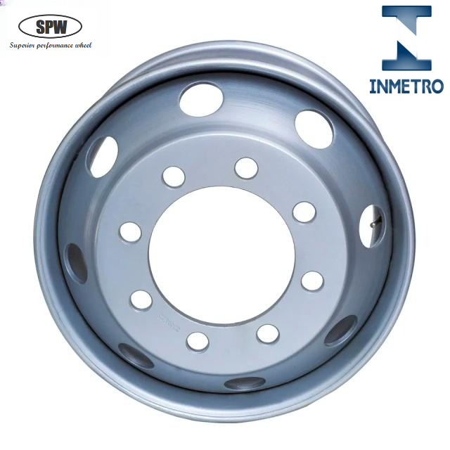 Tubeless truck wheel-rim size-22.5*8.25 with Brazil Inmetro certification