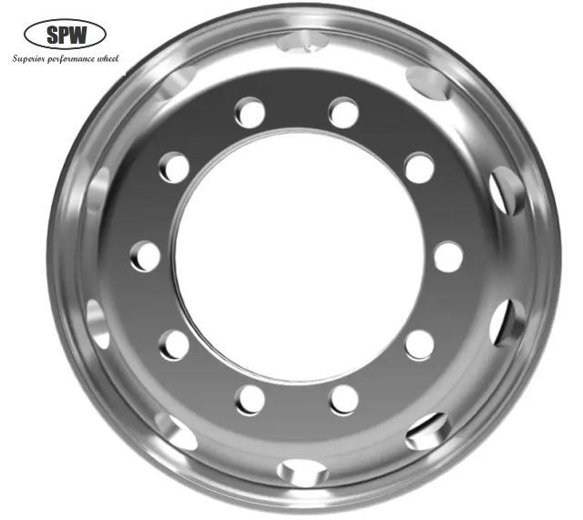 Aluminum wheels with rim size 22.5X6.75