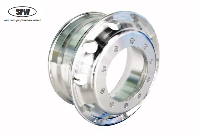 Aluminum wheels with rim size 24.5X8.25