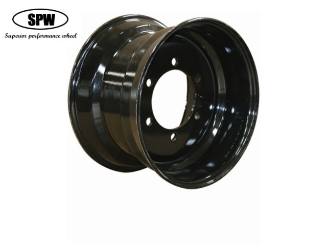 Forklift steel wheels with rim size 4.00E-9 for matching 6.00-9 tires