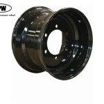 Forklift steel wheels with rim size 4.00E-9 for matching 6.00-9 tires