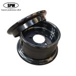 Forklift Steel wheels 2-piece rim with size 5.00F-10 for matching 650-10 tires