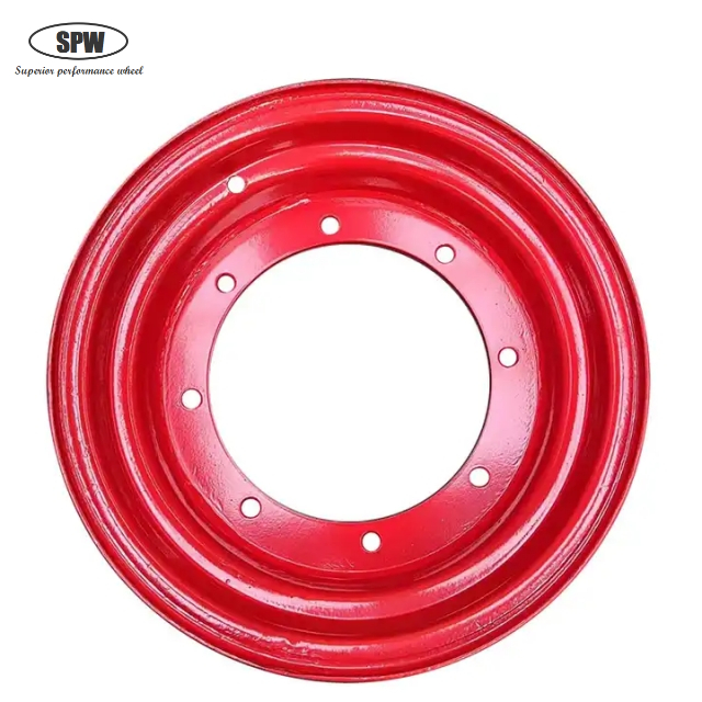 Agricultural Steel Wheel rim 18X9 for matching 12.5/80-18 tire in tractor/trailer/harvester areas