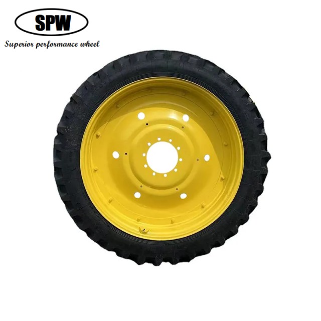 Agricultural wheels for mainly used in farming tractors with rim size W10X54 for matching 12.4-54 tires