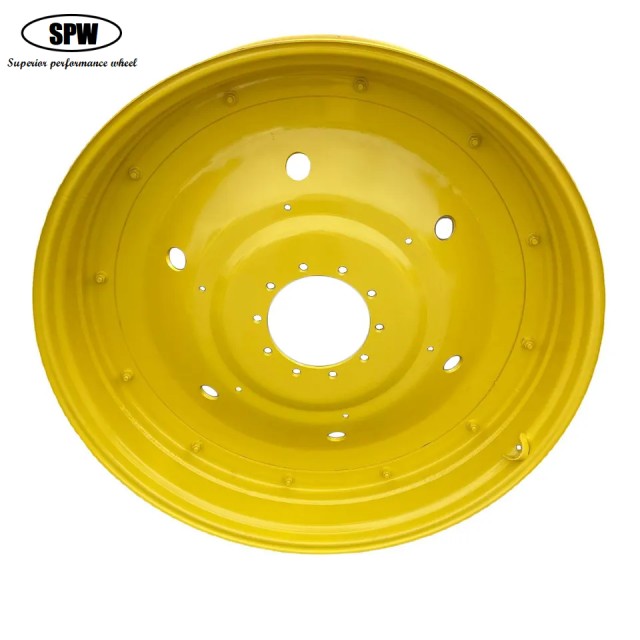 Agricultural wheels for mainly used in farming tractors with rim size W10X54 for matching 12.4-54 tires