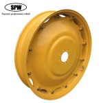 Agricultural wheels for mainly used in farming tractors with rim size W10X54 for matching 12.4-54 tires