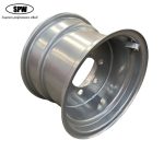 Steel truck wheels with rim size 13×18 for matching 15.5/6-18 tires in agricultual area
