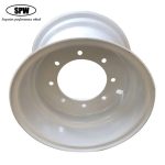 Steel truck wheels with rim size 13×18 for matching 15.5/6-18 tires in agricultual area