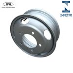 Tubeless steel truck wheel with rim size 16.0*5.5 Inch for 7.5R16 tires, Brazil INMETRO available