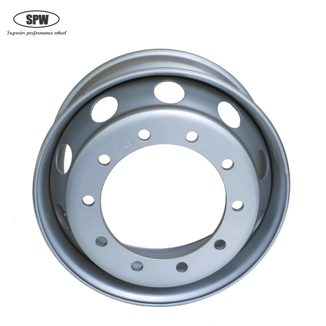 Tubeless steel wheels 22.5*9.00 for 12R22.5 tires