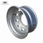 Tubeless steel wheel with rim size 17.5*6.0