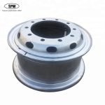 Tube steel wheels with rim size 8.0-20 from 1100-20 tires