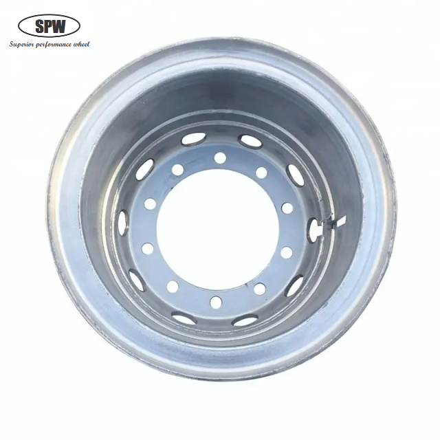 Tube steel wheels with rim size 8.0-20 from 1100-20 tires