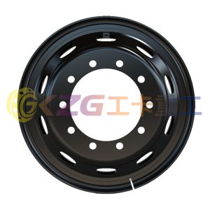 8.5-24, Tube Steel Wheel with American Standard, Matched Tyre Size Matched Tyre Size 1200-24, Chinese Truck Wheel Factory