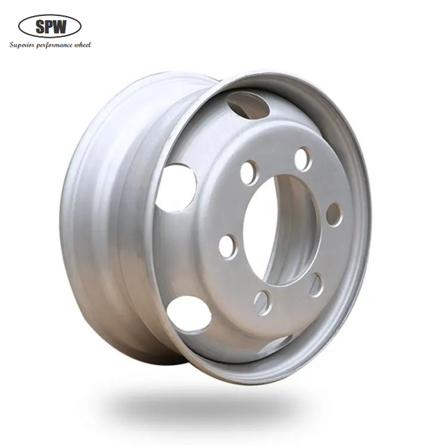 Tubeless steel wheels 19.5*7.5 Inch for 265/70R19.5 tires