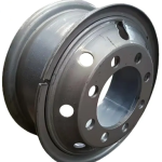 Tube steel wheels 6.5-20/7.0-20 for 825/900-20 Tires