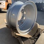 Tube truck wheel 8.5-20 silver color factory matched tire size 1200-20