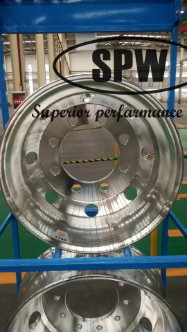 Aluminum alloy wheel with rim size 19.5×7.50