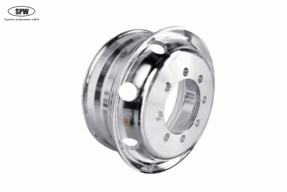 Aluminum alloy wheel with rim size 19.5×7.50