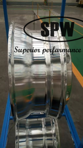 Aluminum alloy wheel with rim size 19.5×7.50