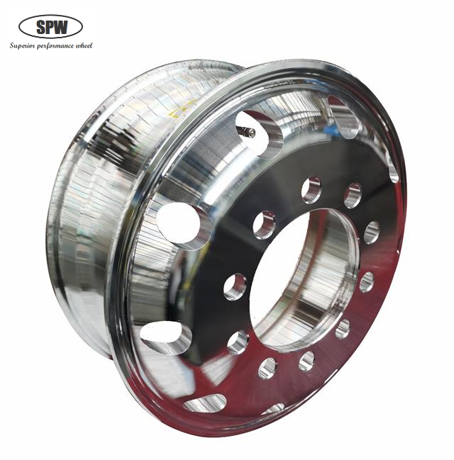 Forged aluminium alloy wheel 17.5×6.75