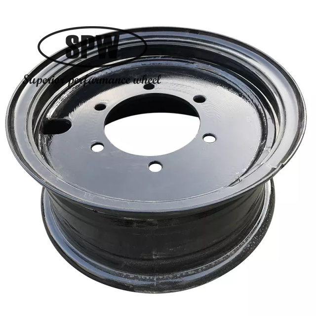 Tube steel wheel with rim size 6.5-16 for 825-16 tires