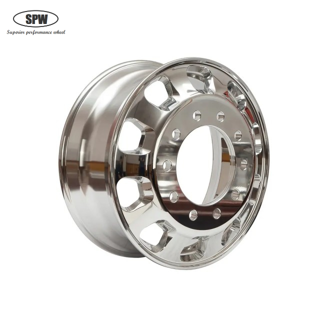 Aluminum wheels with rim size 22.5X8.25