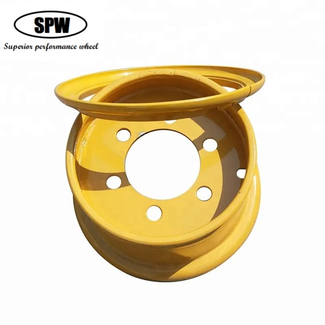 Forklift steel wheels with rim size 7.00T-15