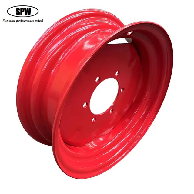 Agricultural steel wheels with rim size 6Jx16 for matching 215/75R16 Tires