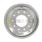 22.5×11.75, Tubeless Steel Wheel with Steyr Standard, Matched Tyre Size Matched Tyre Size 15R22.5, 385/65R22.5