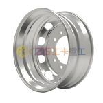 24.5×8.25, Tubeless Steel Wheel, Matched Tyre Size Matched Tyre Size 11R24.5, 285/75R24.5