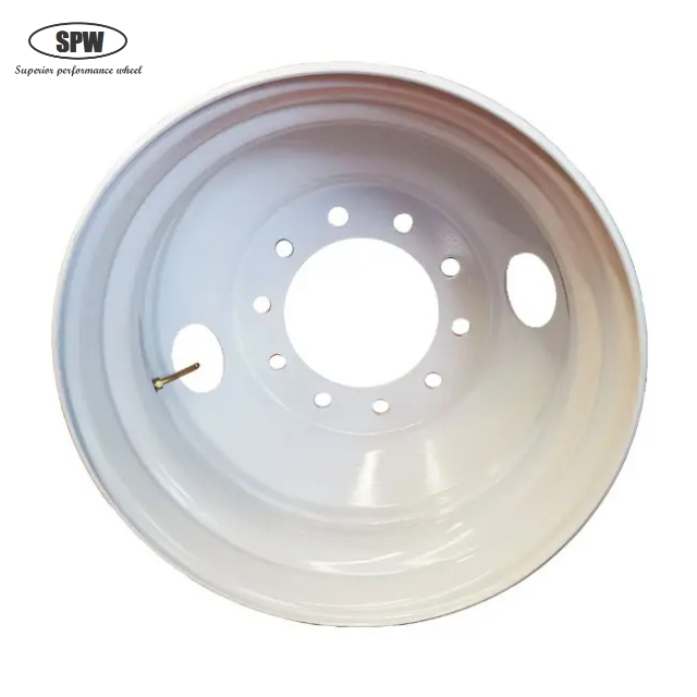 24.5×8.25, Tubeless Steel Wheel with American Standard, Matched Tyre Size Matched Tyre Size 11R24.5, 285/75R24.5