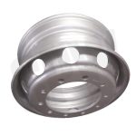 Wholesale 22.5 Inch 22.5*8.25 Heavy Truck Steel Wheel Rims with Tire 295/80R22.5