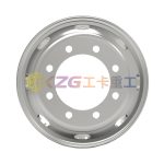 19.5*7.5, Tubeless Steel Wheel with little Steyr standard, Matched Tyre Size Matched Tyre Size 265/75R19.5