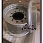 12.0-21 Tube Steel Wheel Rim for 425/85R21 Tires