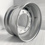 22.5*11.75 Steel Tubeless Truck Rim Wheel with Truck Wheel Ring