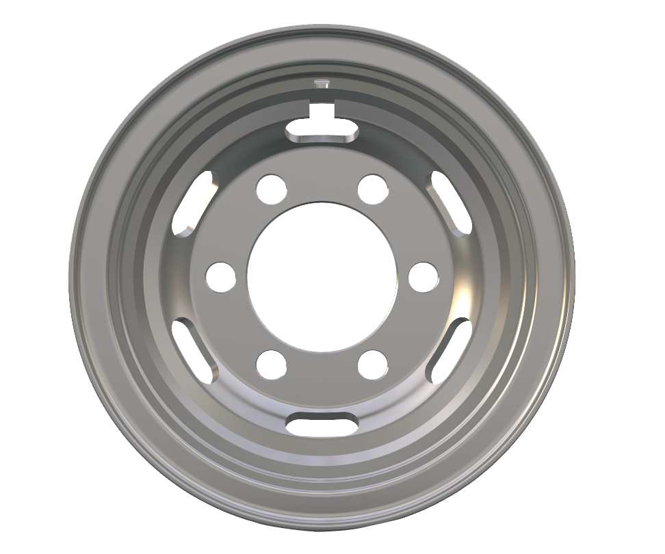 6.0G-16 Steel Wheel for International LoneStar & Freightliner Cascadia