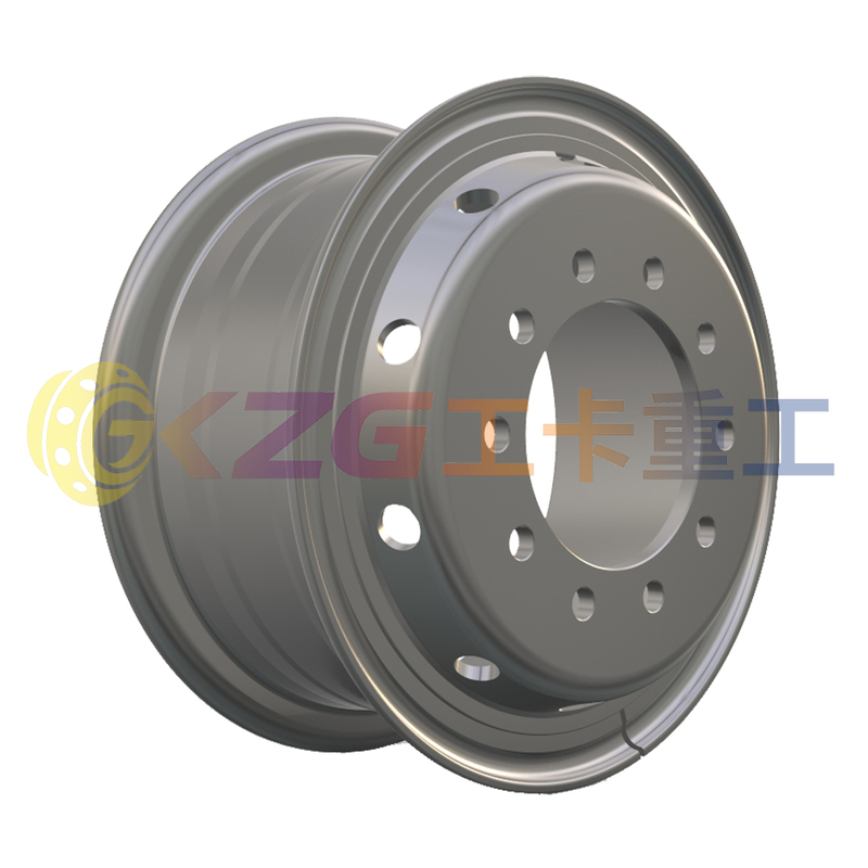 8.5-20 Heavy Duty Steel Wheel Rim Tube Type Truck Trailer Use OEM Factory 25 Years Production Experience